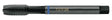 TECWERK Maschinengewindebohrer DIN 5156B VA G 1/8 Zoll HSS-Co vaporisiert