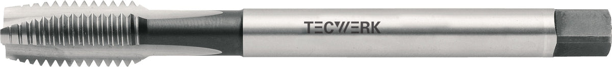 TECWERK Maschinengewindebohrer DIN 5156B G 1/8 Zoll HSS-Co für Durchgangsgewinde