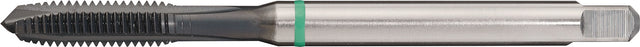 TECWERK Maschinengewindebohrer DIN 371B Universal M3 x 0,5 mm HSS-Co vaporisiert 6H