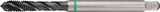 TECWERK Maschinengewindebohrer DIN 371C Universal M3x0,5 mm HSS-Co vaporisiert 6H