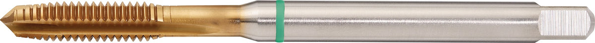 TECWERK Maschinengewindebohrer DIN 371B M3x0,5 mm HSS-Co TiN 6H Universal