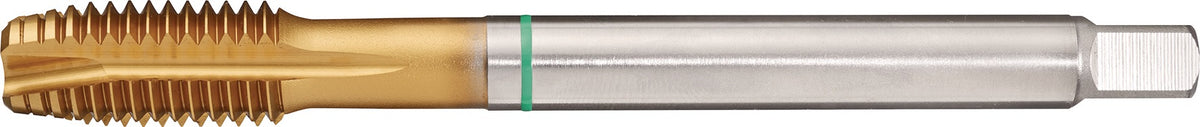 TECWERK Maschinengewindebohrer DIN 371B M3x0,5 mm HSS-Co TiN 6H Universal
