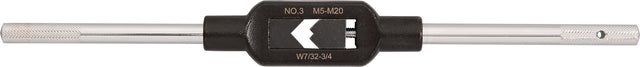 TECWERK Windeisen DIN 1814 Gr. 0 verstellbar mit gehärteten Spannbacken