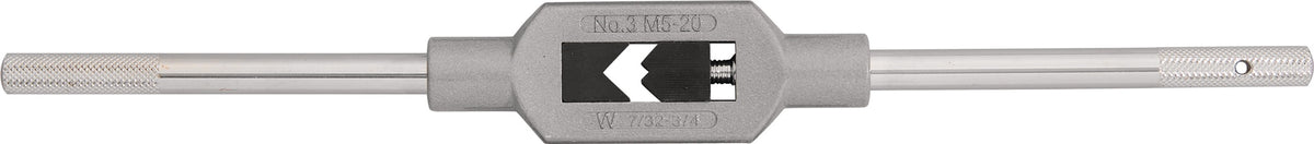 TECWERK Windeisen DIN 1814 Gr. 0 verstellbar mit gehärteten Spannbacken