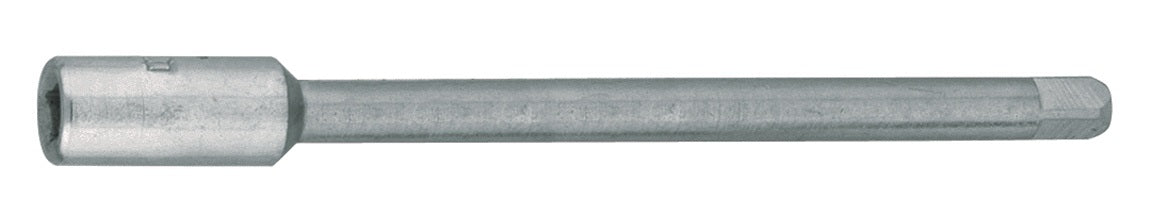 TECWERK Werkzeugverlängerung DIN 377 für M1-2,6, Vierkant 2,1 mm, Zink, 60 mm