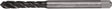 TECWERK Maschinengewindebohrer M2 x 0,4 mm HSS-Co PM HARDLUBE DIN 371 Form C