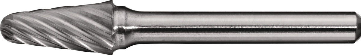 TECWERK Frässtift KEL INOX Ø 8 mm Hartmetall Normalverzahnung für Edelstahl