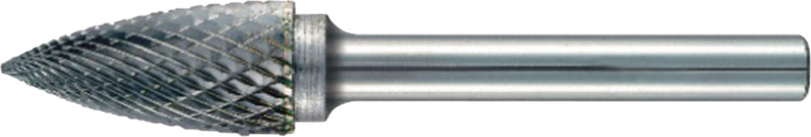 Frässtift SPG 3 mm Hartmetall Kreuzverzahnung TECWERK für Zerspanung