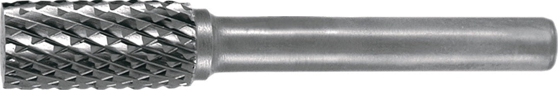 TECWERK Frässtift ZYA Hartmetall Kreuzverzahnung Ø 6 mm Schaft 6 mm Kopflänge 18 mm