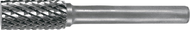 TECWERK Frässtift ZYA Hartmetall Kreuzverzahnung Ø 6 mm Schaft 6 mm Kopflänge 18 mm