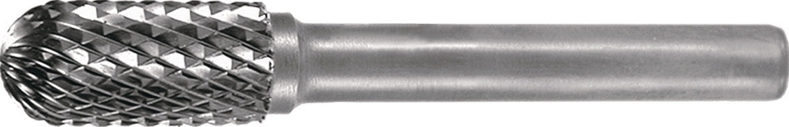 TECWERK Frässtift WRC, Ø 6 mm, Kreuzverzahnung, Hartmetall, Schaft-Ø 6 mm, Kopflänge 18 mm