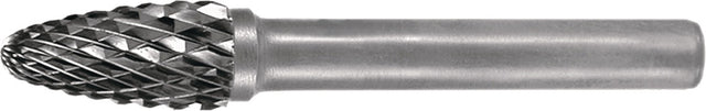 TECWERK Frässtift RBF Ø6 mm Hartmetall Kreuzverzahnung, Kopflänge 18 mm