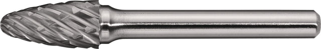 TECWERK Frässtift RBF Special Steel Ø6 mm Kreuzverzahnung Hartmetall für Stahl & Guss