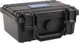 TECWERK Schutzkoffer B186xT123xH75mm – Luft- und wasserdichter Kunststoffkoffer mit Schaumeinlage