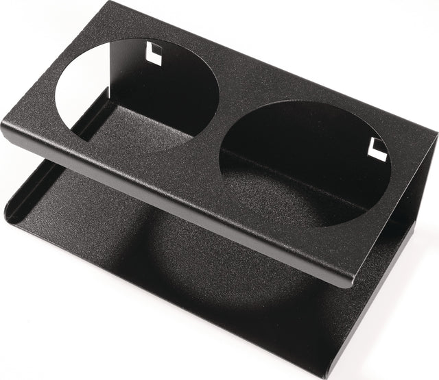 TECWERK Dosenhalter für 2 Dosen, Breite 165 mm, für Lochwandsystem 9 x 9 mm