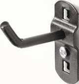TECWERK Werkzeughalter einfach 9x9 mm für Lochwandsystem – 58 x 56 mm