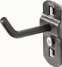 TECWERK Werkzeughalter einfach 9x9 mm für Lochwandsystem – 58 x 56 mm