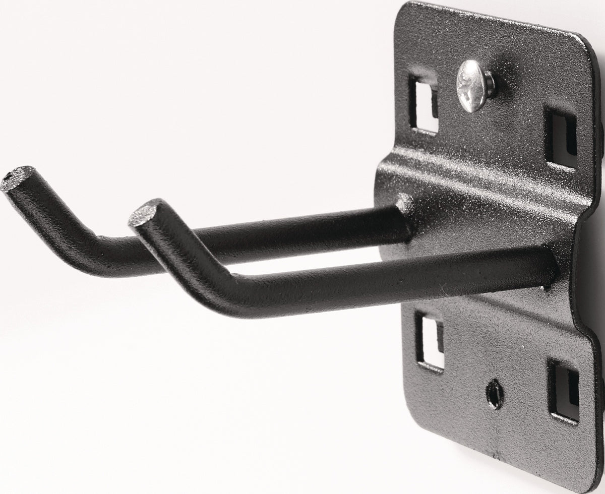 TECWERK Werkzeughalter doppelt 74 x 64,5 mm für Lochwandsystem 9 x 9 mm