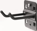 TECWERK Werkzeughalter doppelt 74 x 64,5 mm für Lochwandsystem 9 x 9 mm