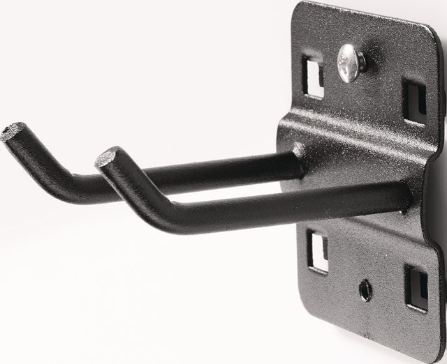 TECWERK Werkzeughalter doppelt 74 x 64,5 mm für Lochwandsystem 9 x 9 mm