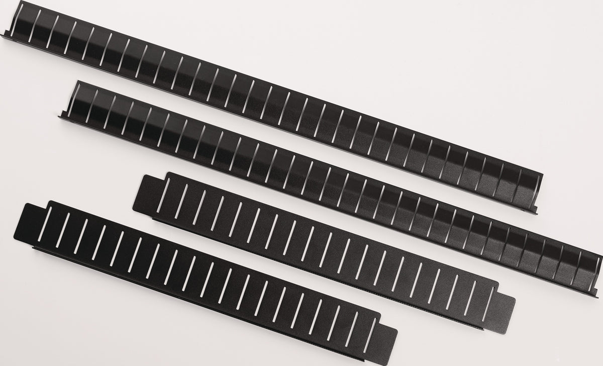 TECWERK Schubladenunterteilungsmaterial 4-teilig – Grundbestückung für Werkzeugwagen