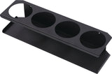 TECWERK Dosenhalter für 4 Dosen – passend für Lochwandsystem 9 x 9 mm
