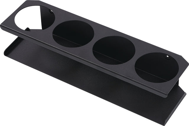 TECWERK Dosenhalter für 4 Dosen – passend für Lochwandsystem 9 x 9 mm