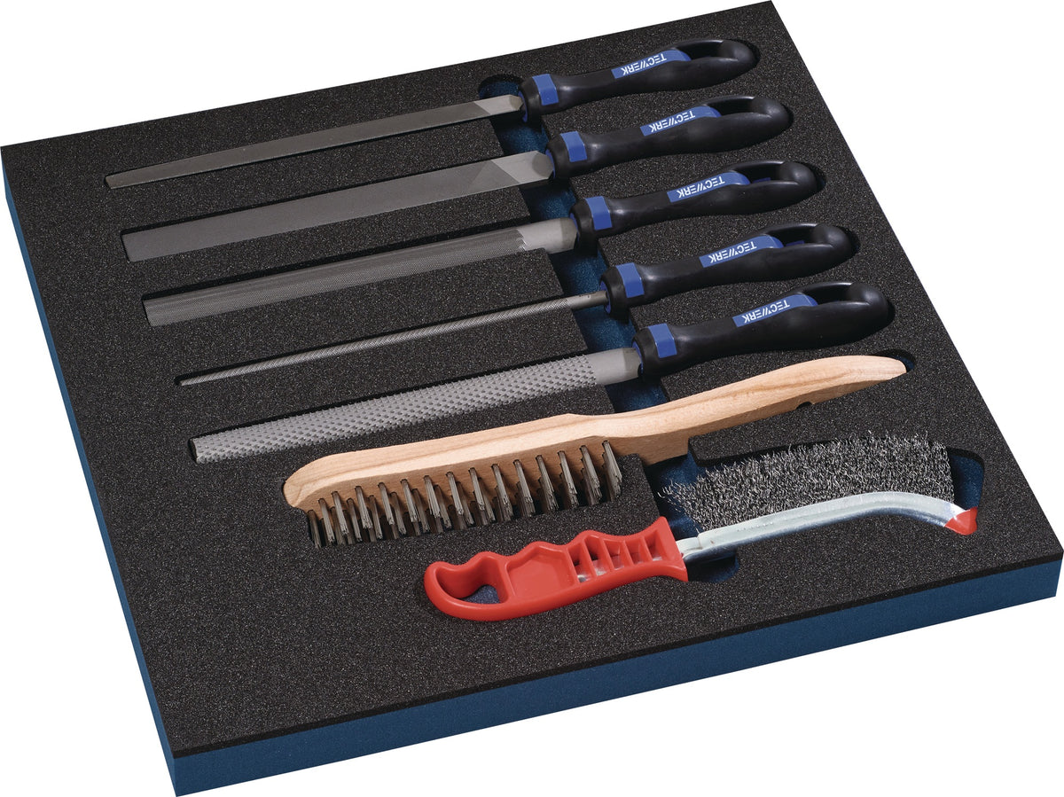 TECWERK Werkzeugmodul Leereinlage 2/3-Modul 2000 871 246 7-tlg.