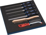 TECWERK Werkzeugmodul Leereinlage 2/3-Modul 2000 871 246 7-tlg.