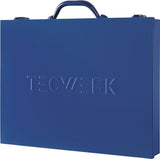 TECWERK Sortimentskasten 438 x 342 x 70 mm mit 23 Fächern in Blau