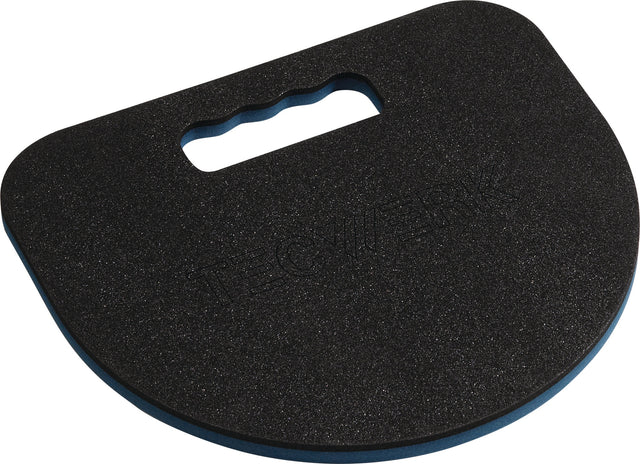 TECWERK Sitzkissen 290x340x15 mm – Flexibles Hartschaum-Kniekissen mit Tragegriff
