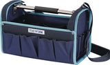 TECWERK Werkzeugtasche 400x250x200 mm aus Nylongewebe mit Tragegriff und Trageriemen