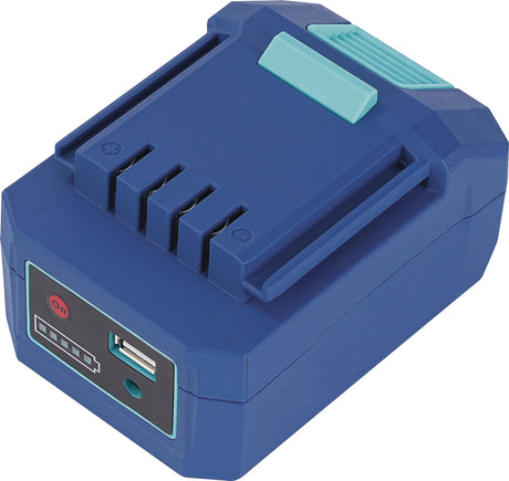 TECWERK LED-Strahler 50 W, 800-4500 lm, Li-Ion 5200 mAh, IP54, Powerbank