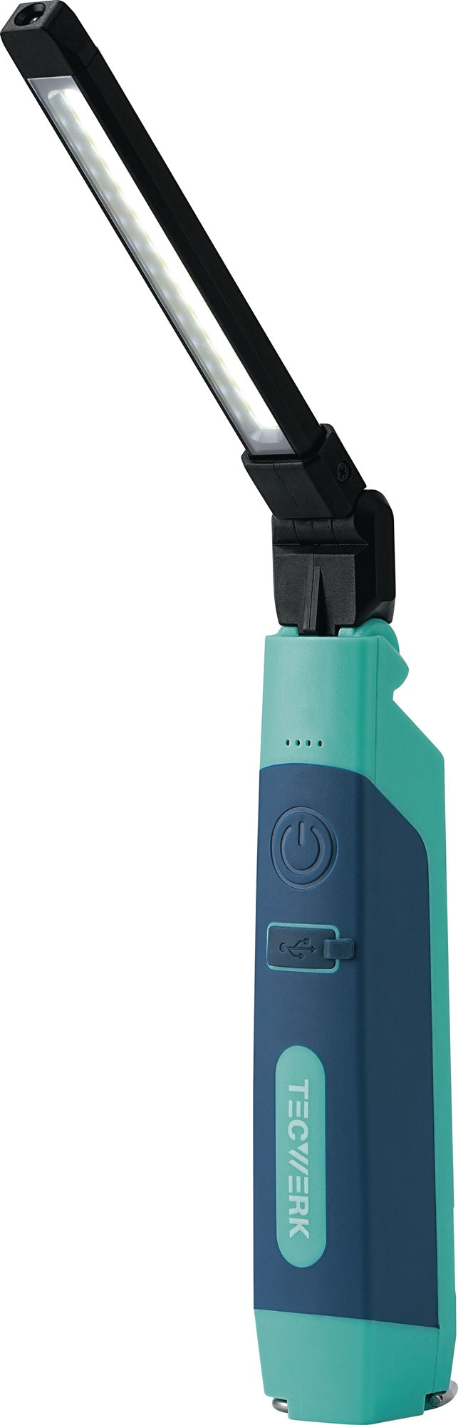 TECWERK LED-Akkuhandleuchte 5 W, 500/170 lm, Li-Ion 2500 mAh, USB-C, IP54