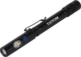 TECWERK LED-Stiftleuchte Li-ion 90 m blau/schwarz – wiederaufladbar, 400 lm, IPX4, mit Magnet