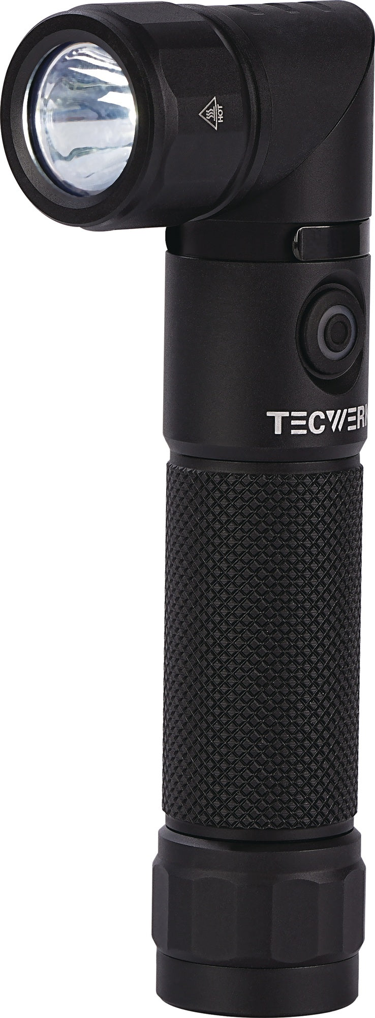 TECWERK LED-Taschenlampe 100-1000 lm Li-ion 180 m blau/schwarz – wiederaufladbar, 90° drehbarer Kopf, Magnet