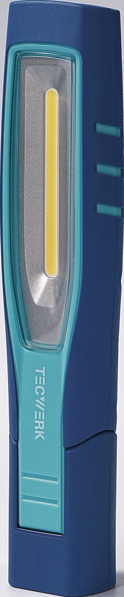 TECWERK LED-Akkuhandleuchte 3,6 V 3350 mAh 1000 lm mit COB-LED und Magnetfuß