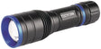 TECWERK LED-Taschenlampe 150-500 lm, 3x AAA, 100/170 m, fokussierbar, spritzwassergeschützt