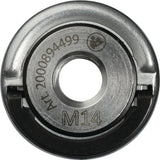 TECWERK Schnellspannmutter TCW M1400 M14 für Winkelschleifer bis 150 mm