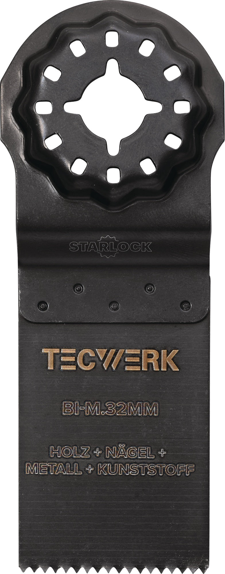 TECWERK Tauchsägeblatt Starlock 32 mm – Eintauchtiefe 40 mm für Holz, Nägel & Leichtmetall