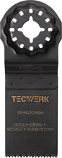 TECWERK Tauchsägeblatt Starlock 32 mm – Eintauchtiefe 40 mm für Holz, Nägel & Leichtmetall