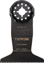 TECWERK Tauchsägeblatt 63 mm Starlock – Eintauchtiefe 40 mm für Holz, Nägel & Leichtmetall