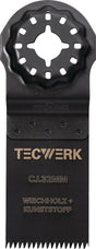 TECWERK Tauchsägeblatt Starlock 32 mm – Eintauchtiefe 42 mm für Weichholz & Kunststoff