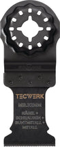 TECWERK Tauchsägeblatt 32 mm Eintauchtiefe 29 mm Starlock für Holz, Metall & Nägel