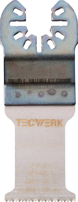 TECWERK Tauchsägeblatt 32 mm für Holz, Nägel & Leichtmetall – Eintauchtiefe 51 mm