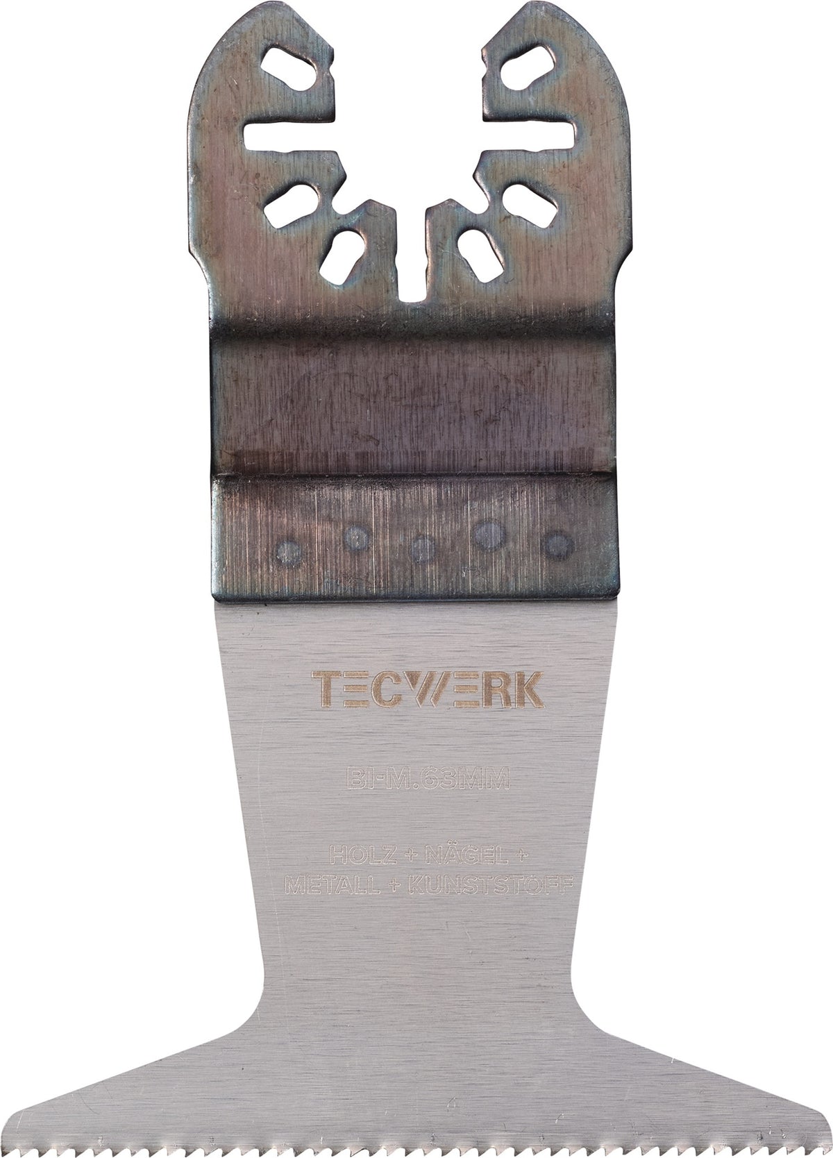 TECWERK Tauchsägeblätter 63 mm – Universal Eintauchtiefe 42 mm für Holz, Nägel & Leichtmetall