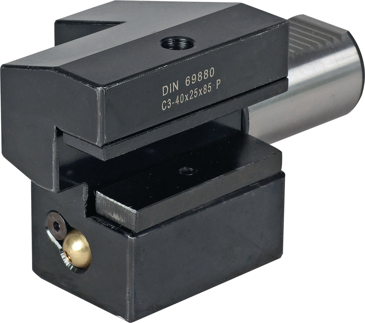 TECWERK Axialwerkzeughalter C3 DIN 69880 VDI30 rechts Überkopf für CNC-Drehmaschinen