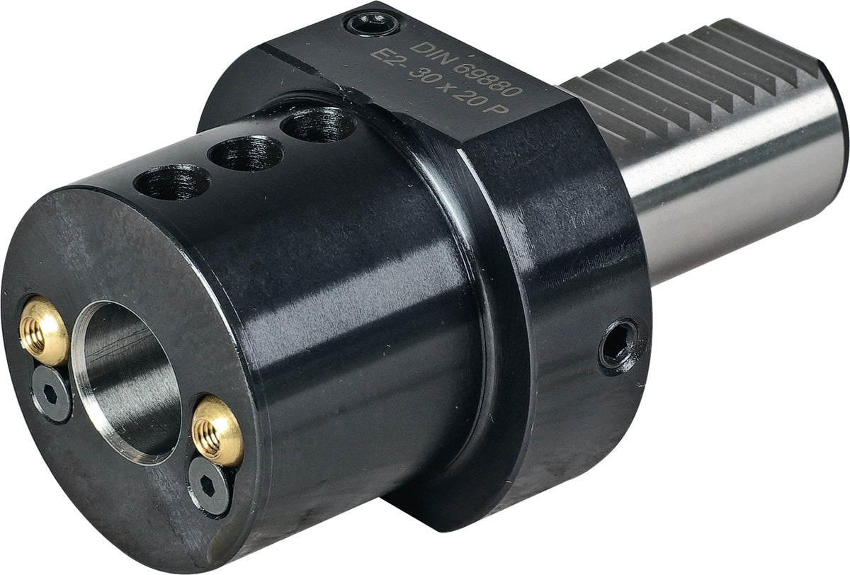 TECWERK Werkzeughalter E2 DIN 69880 VDI30 für Bohrstangen, Spann-Ø 8 mm