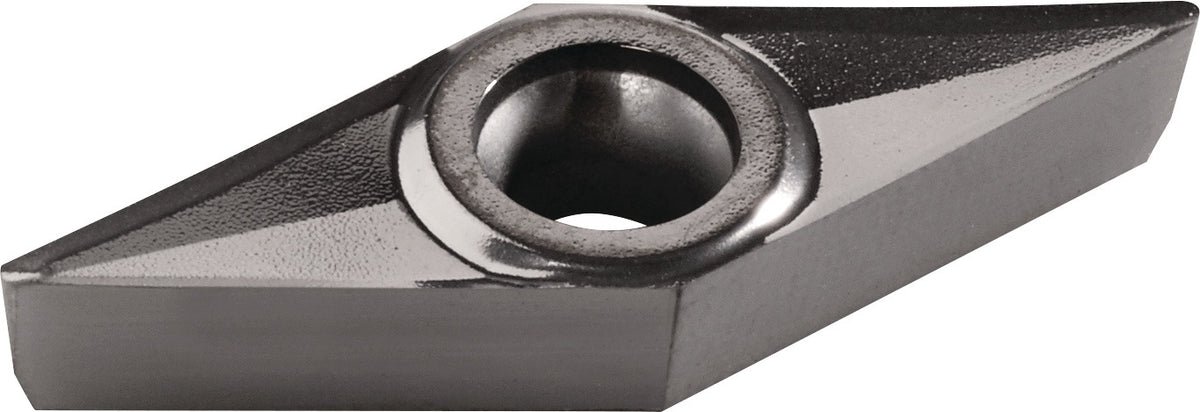 TECWERK Wendeschneidplatte VCGT110304-AL UNI10 für Aluminiumbearbeitung