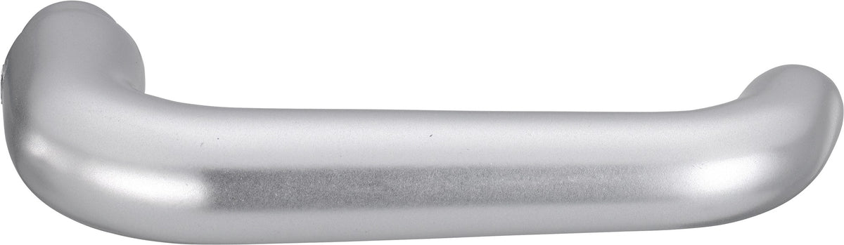 EDI Türdrückerlochteil 104Z Aluminium F1 naturfarbig Vierkant 8 mm DIN L/R